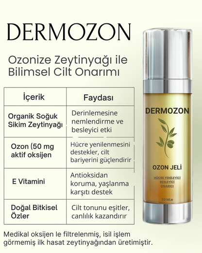 Akne,Sivilce,Leke,Kırışıklık Giderici Saf Ozon Jel